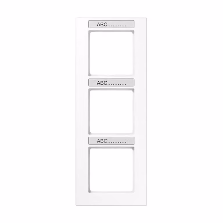 Jung AC583BFNAWW Cornice con placca 9 x 55 mm