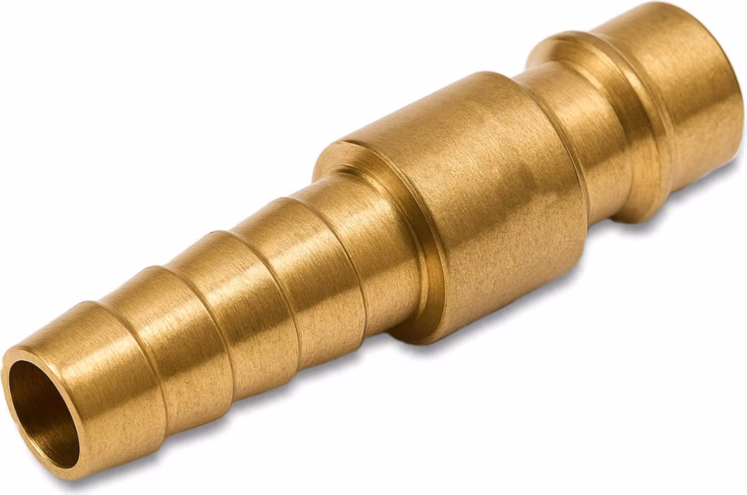 PARTNER PNEUMATIC Raccordo in ottone, filettatura esterna 1/4" a spina di pesce 8 mm