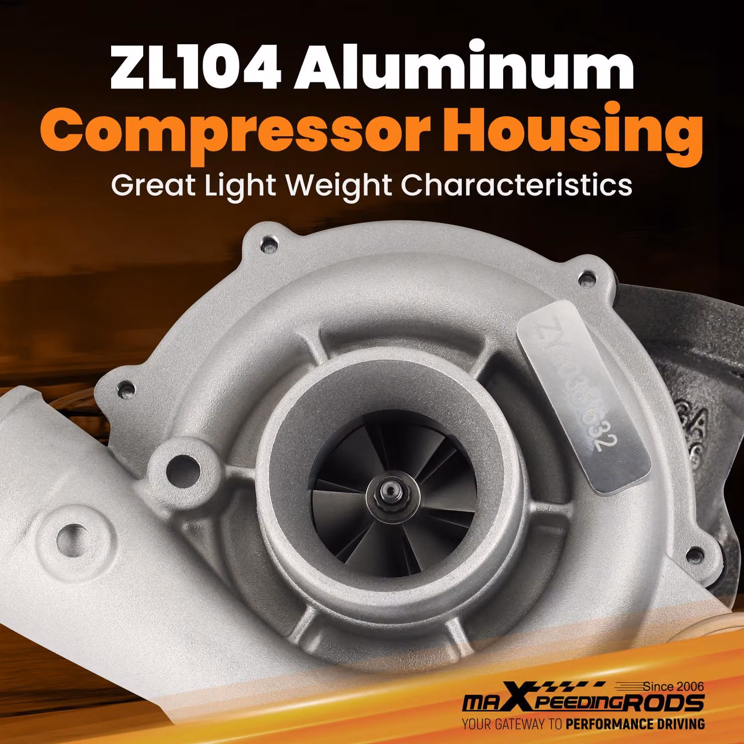 Turbocompressore per Land Rover Defender TD5 - motore diesel 2.5L