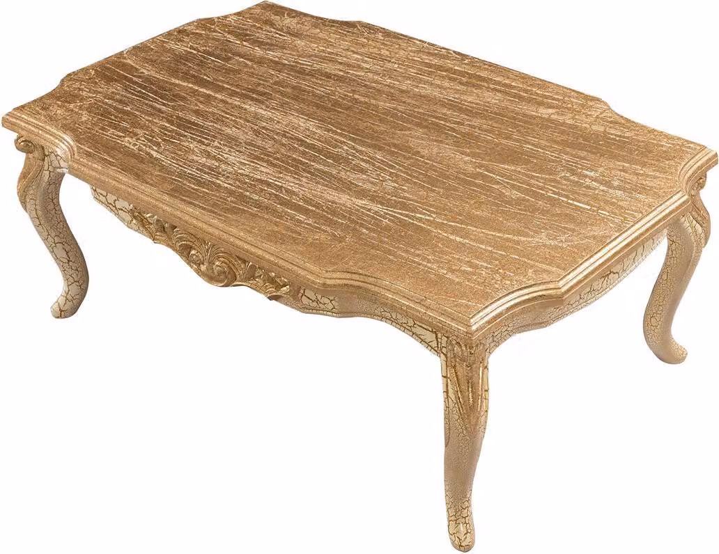 Königlicher Couchtisch Tisch 120x80 Tische Barock Rokoko Couchtische