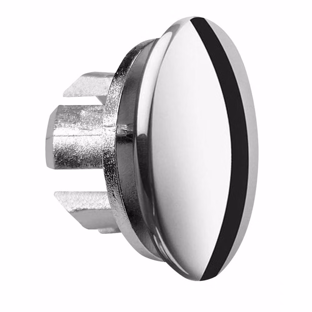 Copri-troppopieno per lavabo da 35 mm, cromato