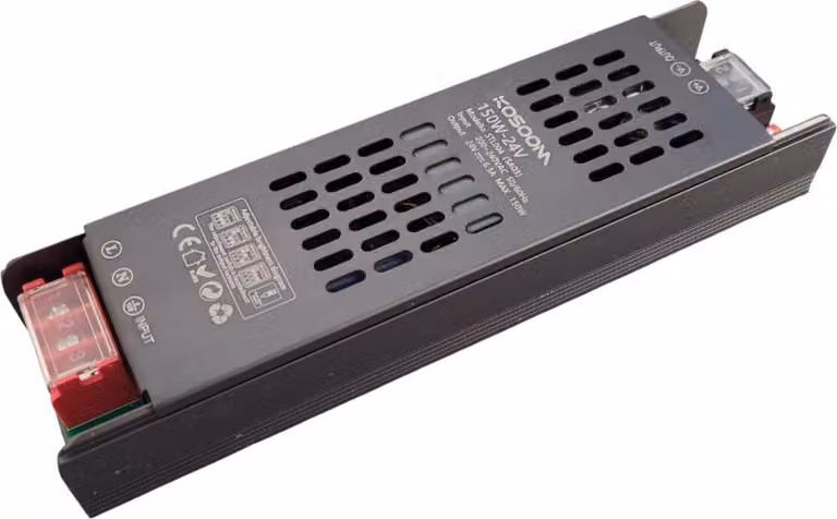 Alimentatore LED Dimmerabile 24V 150W Trasformatore ultra sottile per striscia LED Driver LED