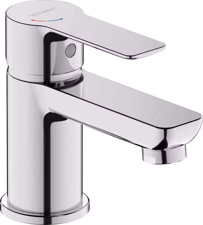 Miscelatore monocomando per lavabo, cromo, tecnologia FreshStart, flusso ridotto