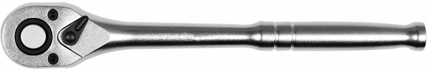 Chiave a bussola da 1/4" con manico in metallo, acciaio CrV 6140, 72 denti