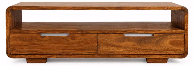 Mobile TV in legno massello, con cassetti, design moderno, mobili per il soggiorno