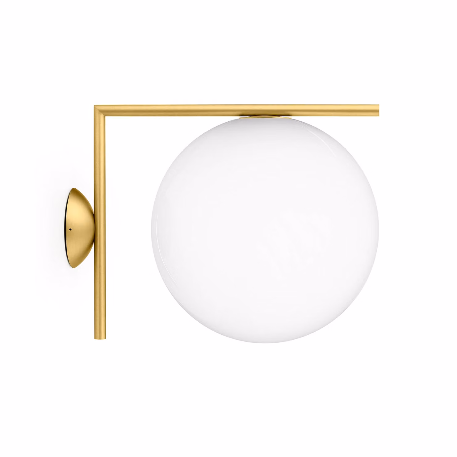 Flos - IC C/W2 Outdoor - Lampada da parete o soffitto da esterno - Ottone