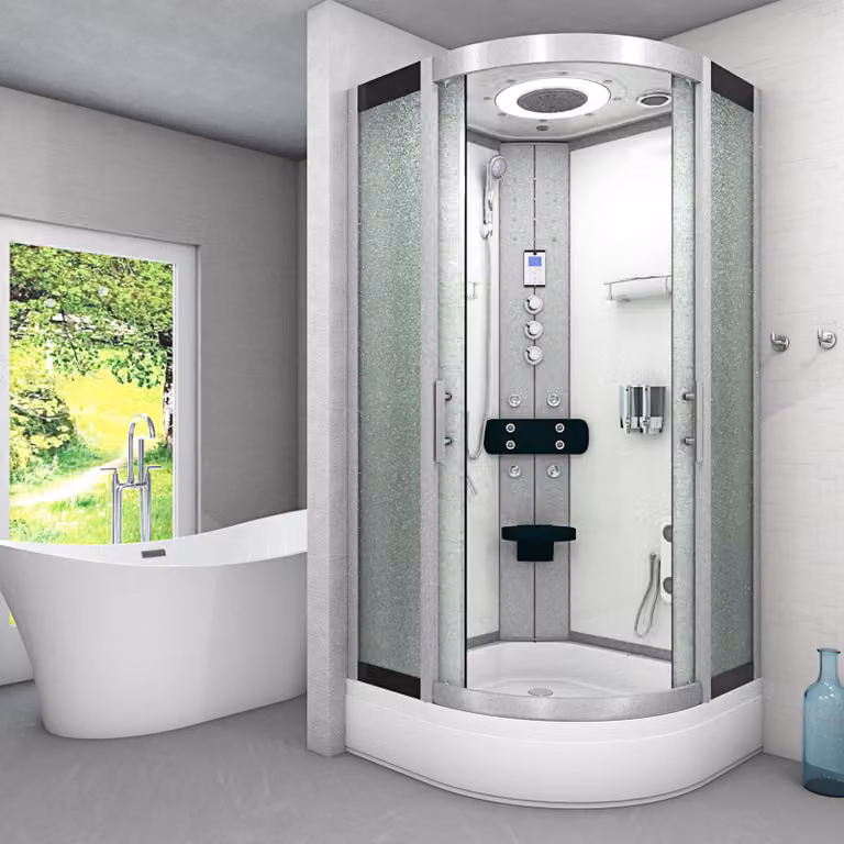 Cabina doccia Doccia d58-50m1-ec Doccia completa Doccia finita 90x90 cm