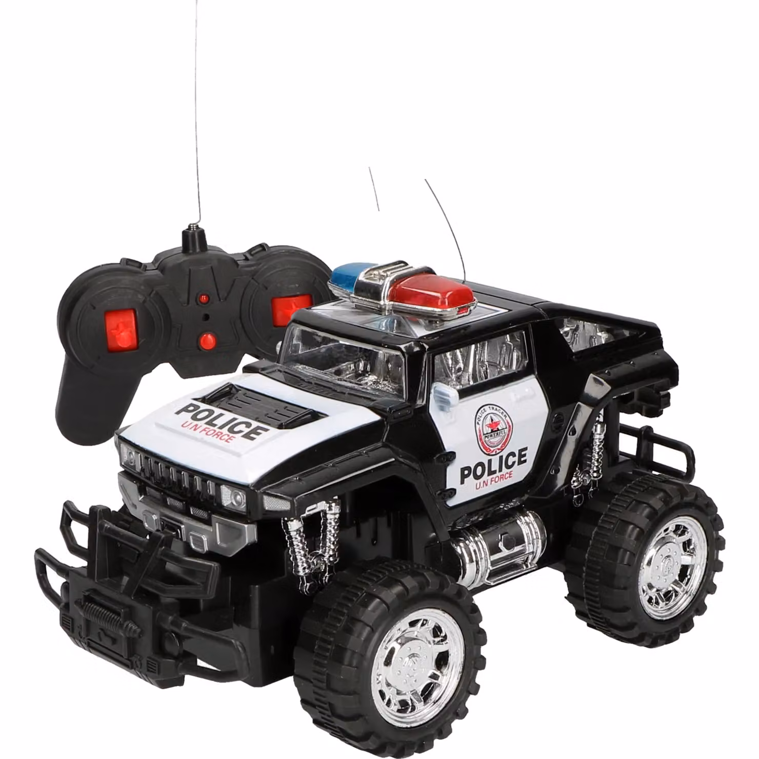 Fuoristrada della Polizia Radiocomandato Squadra Speciale TU GIOCHI, Colore Nero – 2