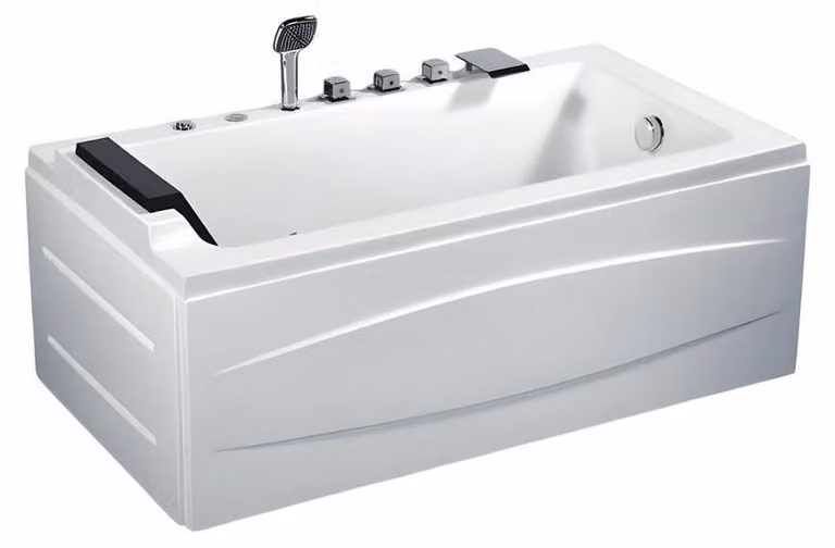 Whirlpool Luxuswanne Wellnesswanne Minibadewanne Bad Massagebad 171x77 cm