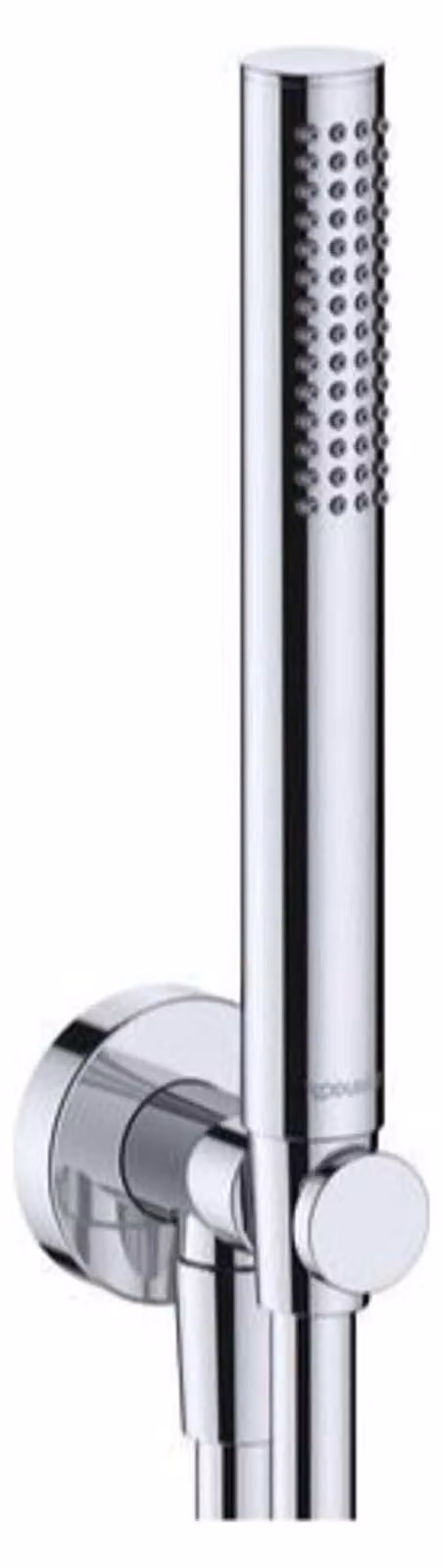 Set doccia cromato, a risparmio idrico, 9 litri/minuto, in ottone, forma rotonda