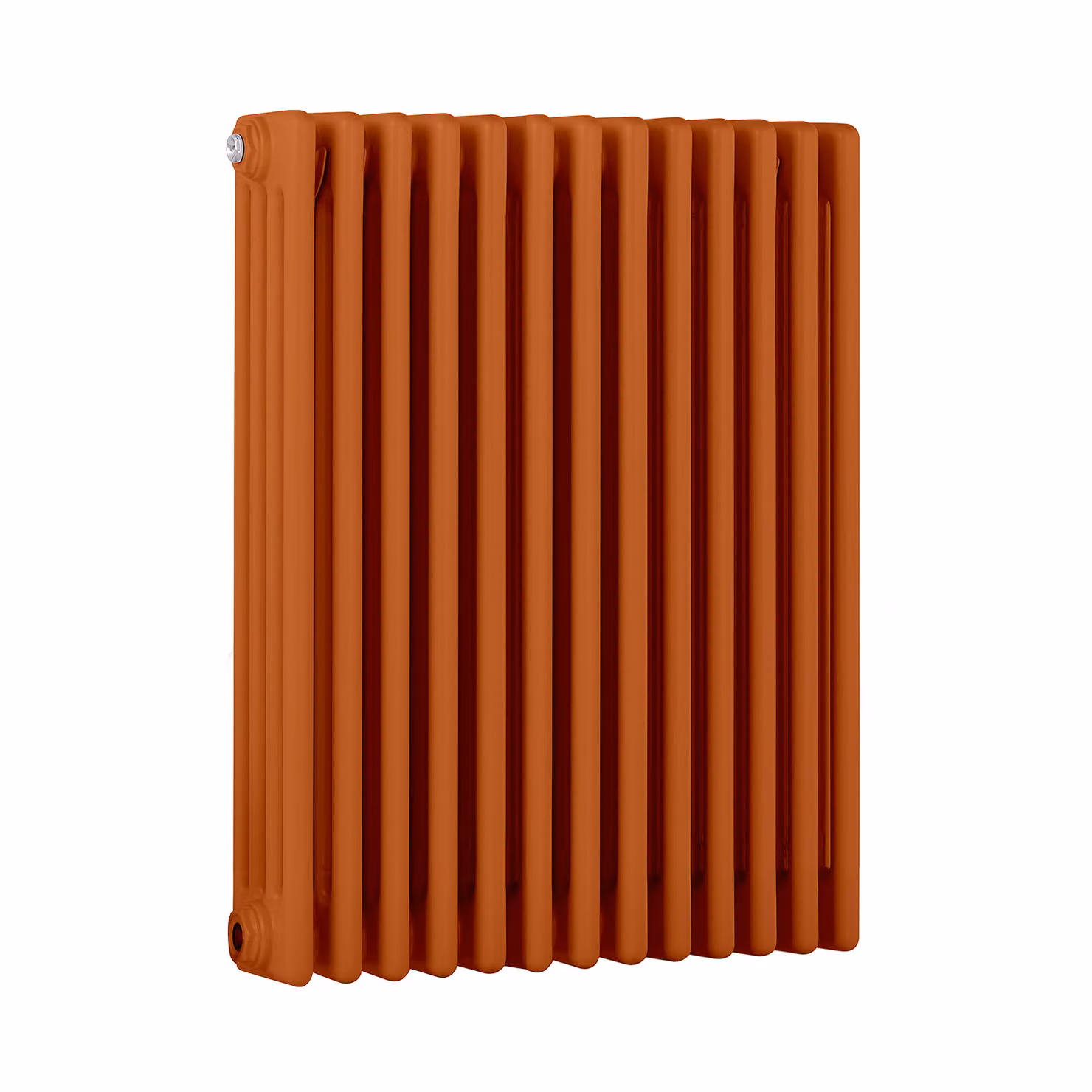Radiatore Orizzontale a Colonne (4 Colonne) 750mm x 605mm - Arancione (Sunset Arancione) - Regent