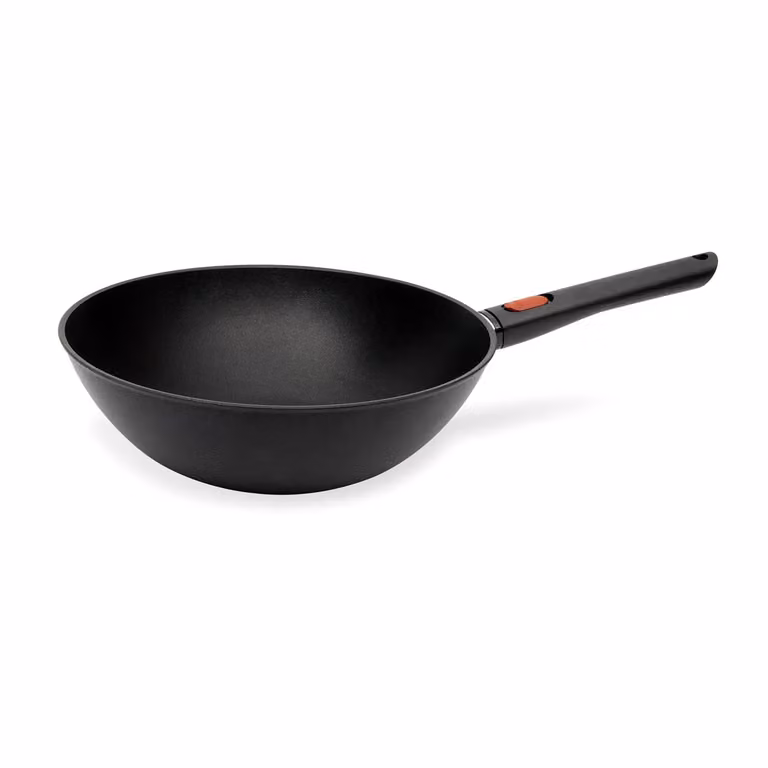 Wok in alluminio antiaderente per induzione, con manico, Eco lite, diam. 30cm