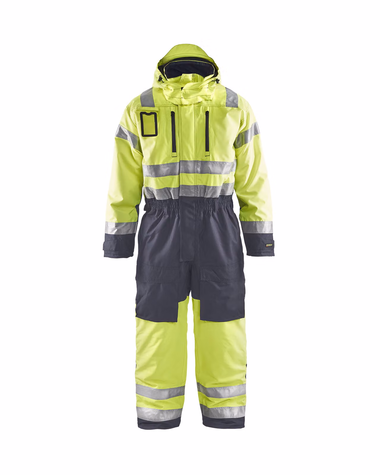 Blakläder® Tuta invernale High Vis giallo/grigio medio 6763 1977, colore:arancio/blu navy, taglia:56