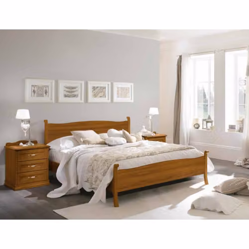 Letto matrimoniale Colombini Casa classico in nobilitato - Anastasia