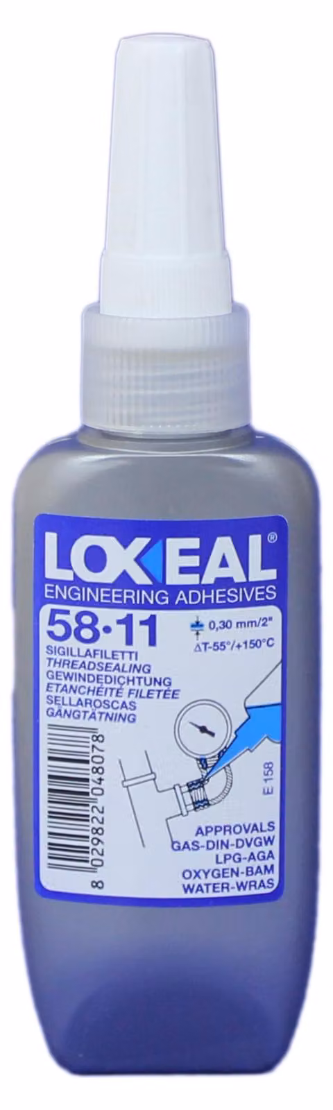 Loxeal Sigillante per filettature mf giallo 58-11 50 ml
