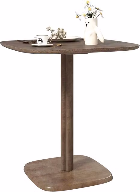 Tavolo da pranzo quadrato XYLO in legno marrone per 4 persone L: 70 cm, P: 70 cm, H: 75 cm