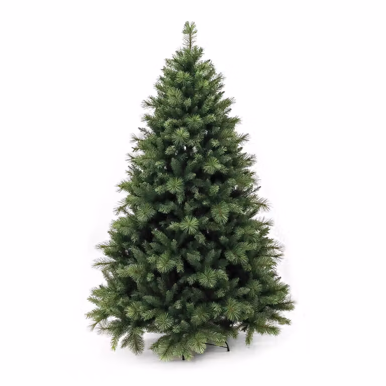 Albero di Natale Artificiale Ortles VESTIAMO CASA Verde, Altezza: 210 cm, Diametro alla base: 138 cm