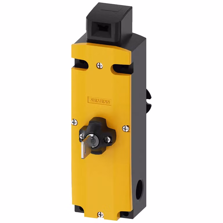 Interruttore di posizione di sicurezza Siemens con interblocco, forza di interblocco 1300 N, 5 direzioni di avvicinamento 3SE53220SH21