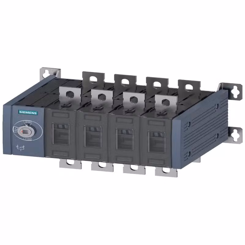 Siemens SENTRON, commutatore di rete 3KC, azionamento manuale, MTSE, grandezza: 3, a 4 poli, Iu: 250 A 3KC04380PE000AA0