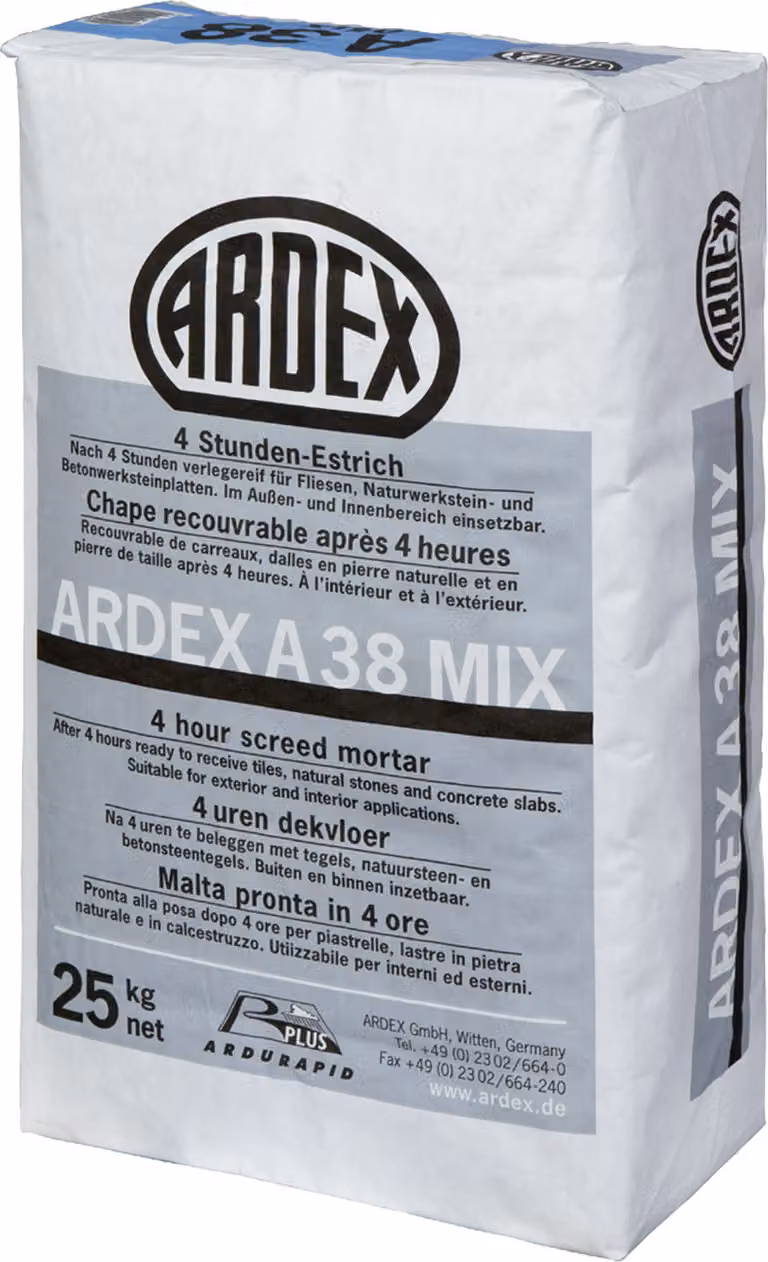 Ardex A 38 MIX 4 Stunden-Estrich 25kg
