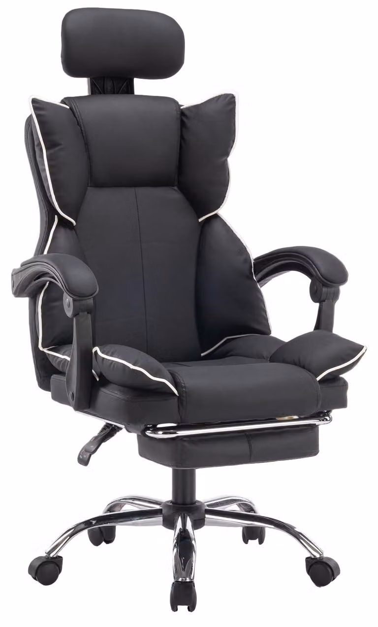 Sedia da ufficio - Sedia da gioco - Sedia girevole - Design ergonomico con schienale alto