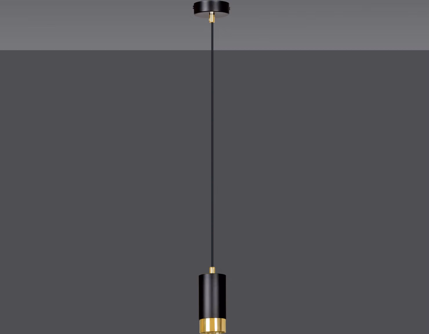LAMPADA A SOSPENSIONE Emibig 1xGU10 30W FUMIKO 1 BL/GOLD 817/1