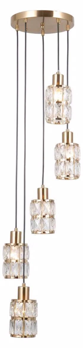 ALMA PND-40668-5-HBR Lampada a sospensione Italux