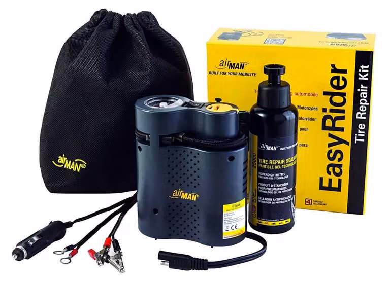 Mini compressore portatile con nebulizzatore - 1,01 kg - per motocicli e scooter