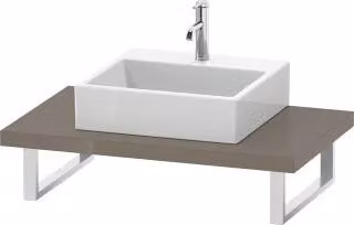 Duravit Console L-Cube 80-200x55cm, 1 AS, asta 4,5cm, f Gr hgl