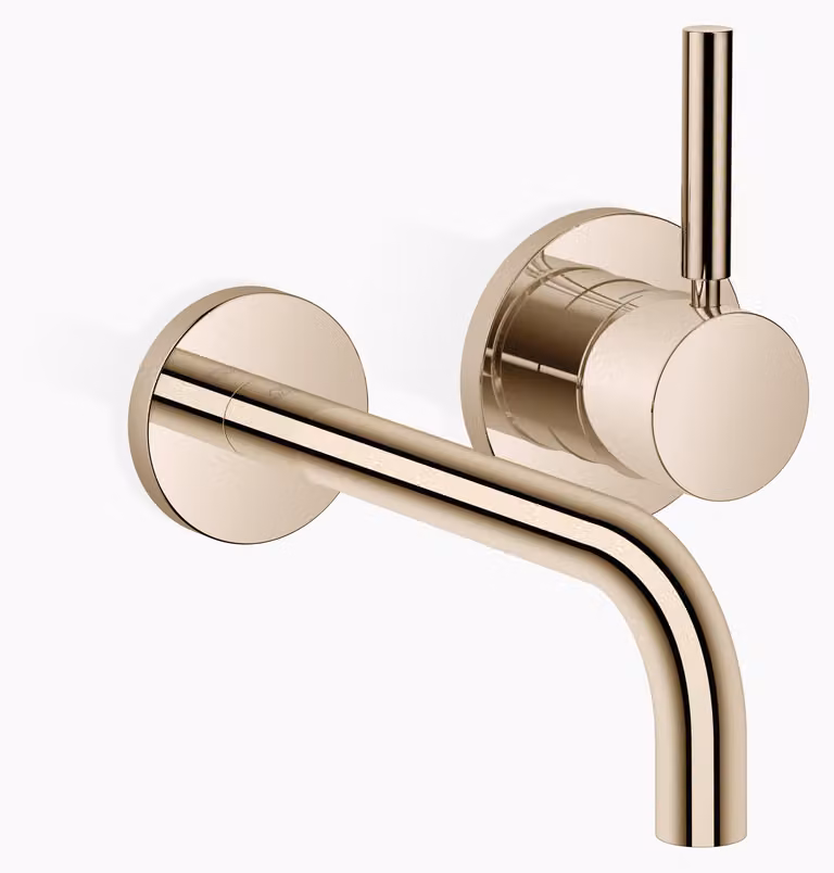 Dornbracht META Mitigeur monocommandé mural pour lavabos sans vidage, saillie 190mm, 36862660-26, 36862660-26