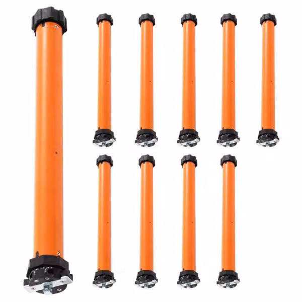 vidaXL Motori tubolari 10 pezzi 30Nm