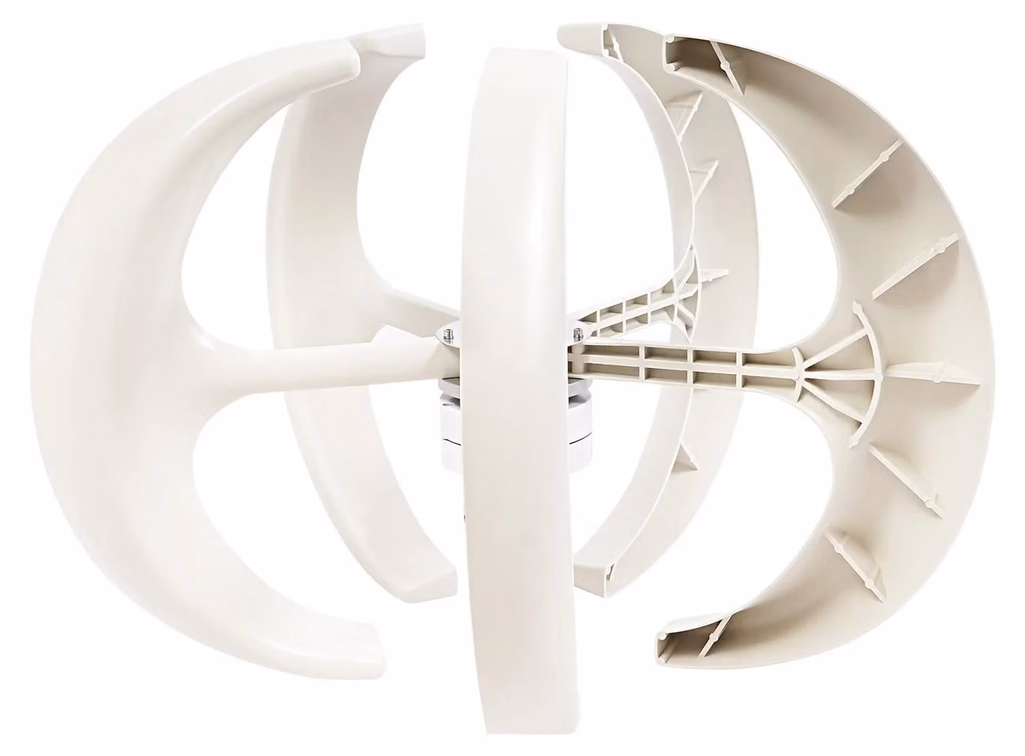 Turbina eolica – Generatore eolico – Sistema di produzione di energia sostenibile – Per uso domestico – Potenza: 600W
