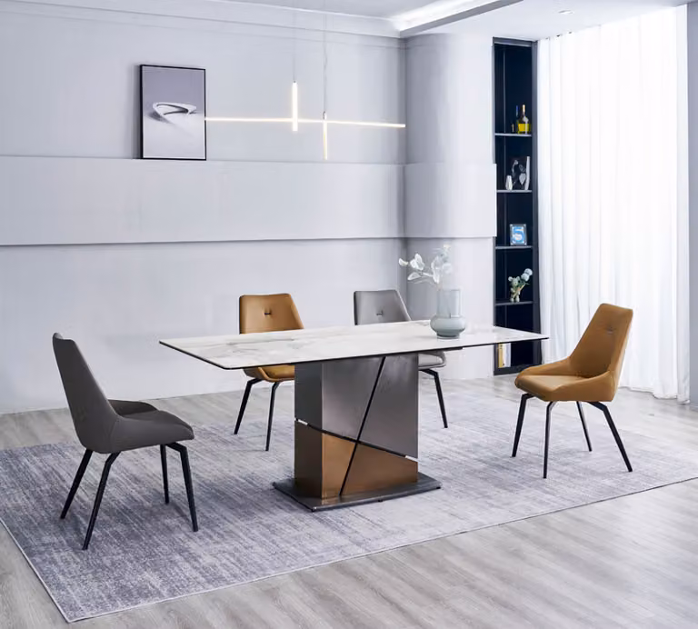 Tisch Esstisch Rechteckige Esstische Esszimmer Möbel Luxus Holztisch