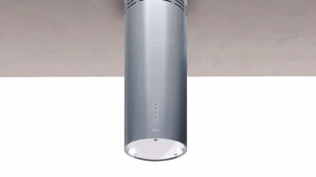 Cappa da isola Baraldi Rodia in acciaio inox color argento con aspirazione 800 m3/h e timer – 2