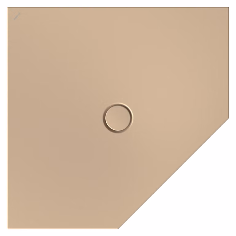 BetteFloor Caro receveurs de douche pentagonaux avec BetteGlasur Plus, 1000x1000mm, 7211-424PLUS, 7211-424PLUS