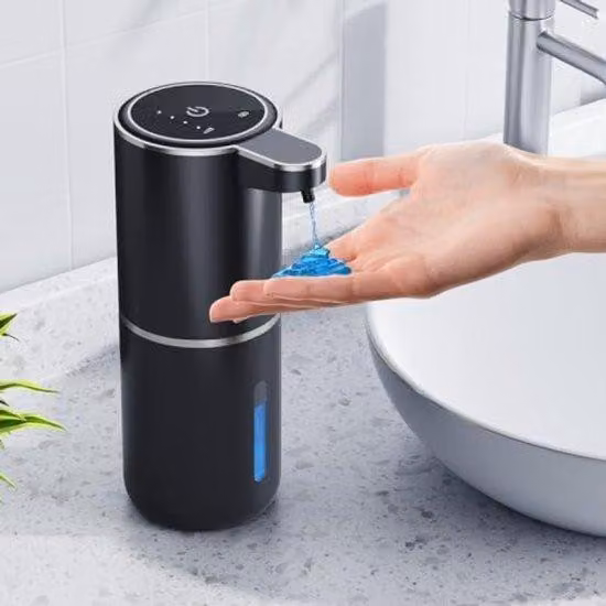Sciacquone automatico per il bagno - Senza contatto e ricaricabile tramite USB, per bagno e cucina