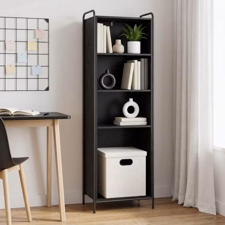 vidaXL Armadio per Libri 55,5 x 33 x 174 cm Legno ingegnerizzato