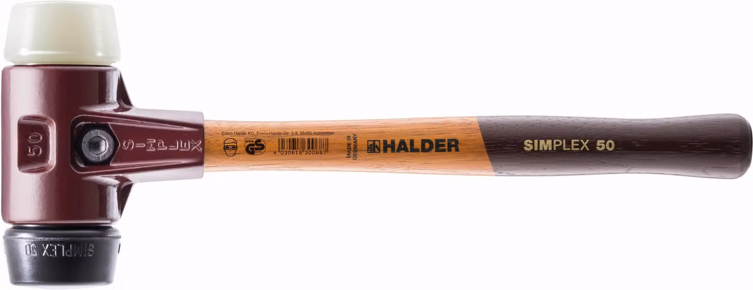 Schonhammer SIMPLEX 60 mm Gomma/Nylon Halder | 4030618300762