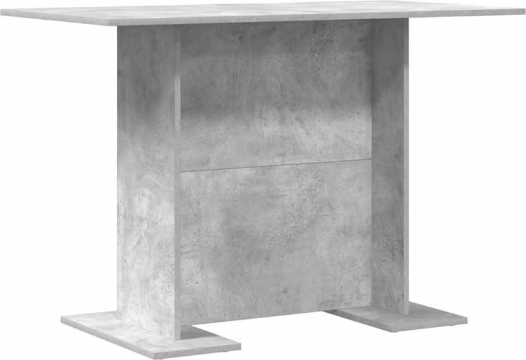 Tavolo da pranzo Grigio cemento 110 x 60 x 75 cm