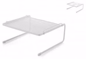 H&H Portaoggetti Loft Bianco Cm 21X21,5Xh10