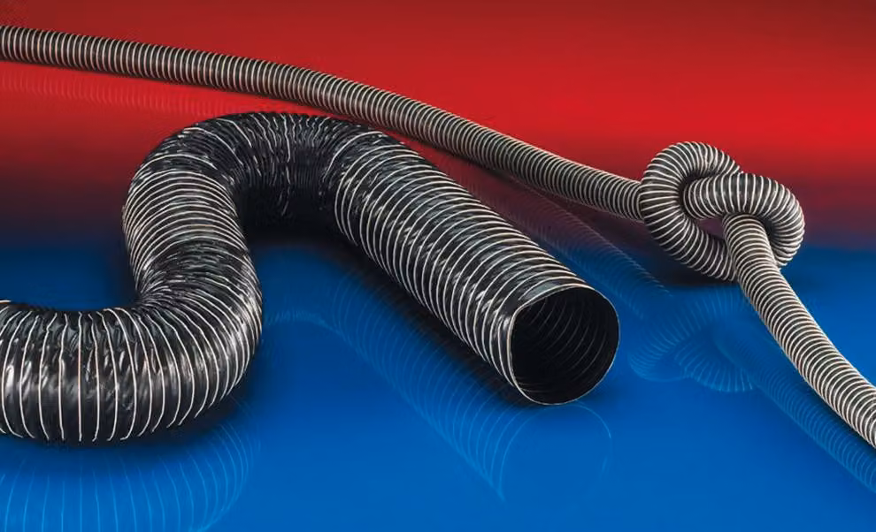 Tubo di aspirazione e soffiaggio NEO 390 ONE Diametro interno: 150-152 mm Diametro esterno: 157,00 mm Spessore: 2,5 mm Lunghezza: 4 m