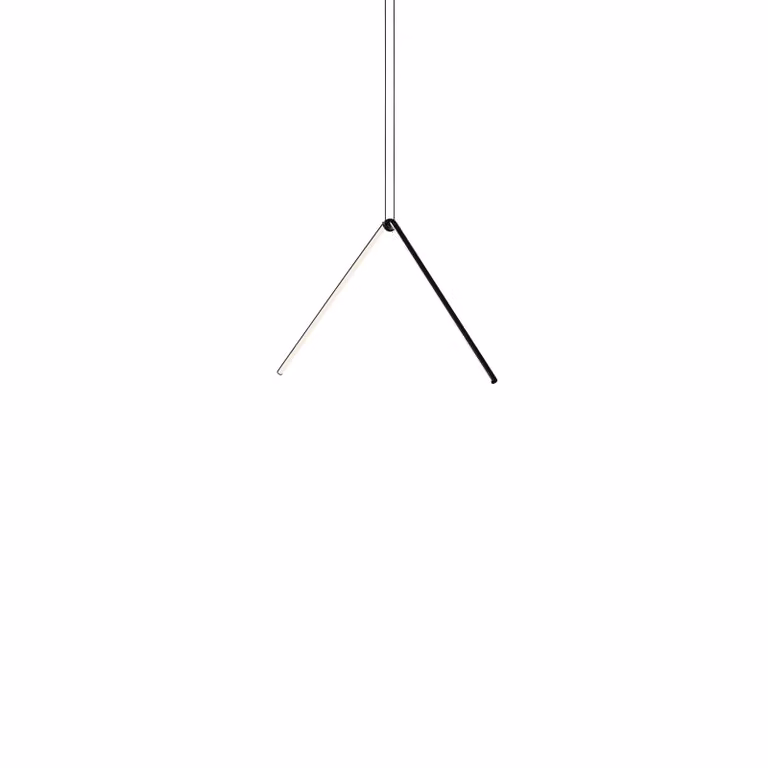 Flos - Arrangements Broken Line - Lampada a sospensione - Nero