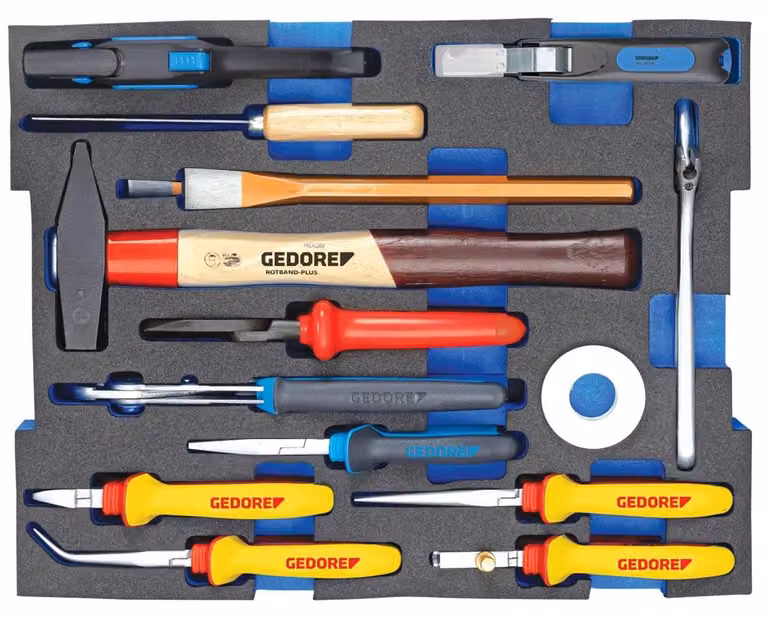 Gedore 1100 CT2-02 2936836 Tool kit 15-piece
