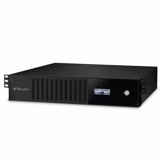 UPS Atlantis A03-HP2201-RC 2200VA (1320W) Server Rack 2U Sinewave Line Interactive con AVR Boost e Buck, Display LCD e 6*IEC, Nero – 2