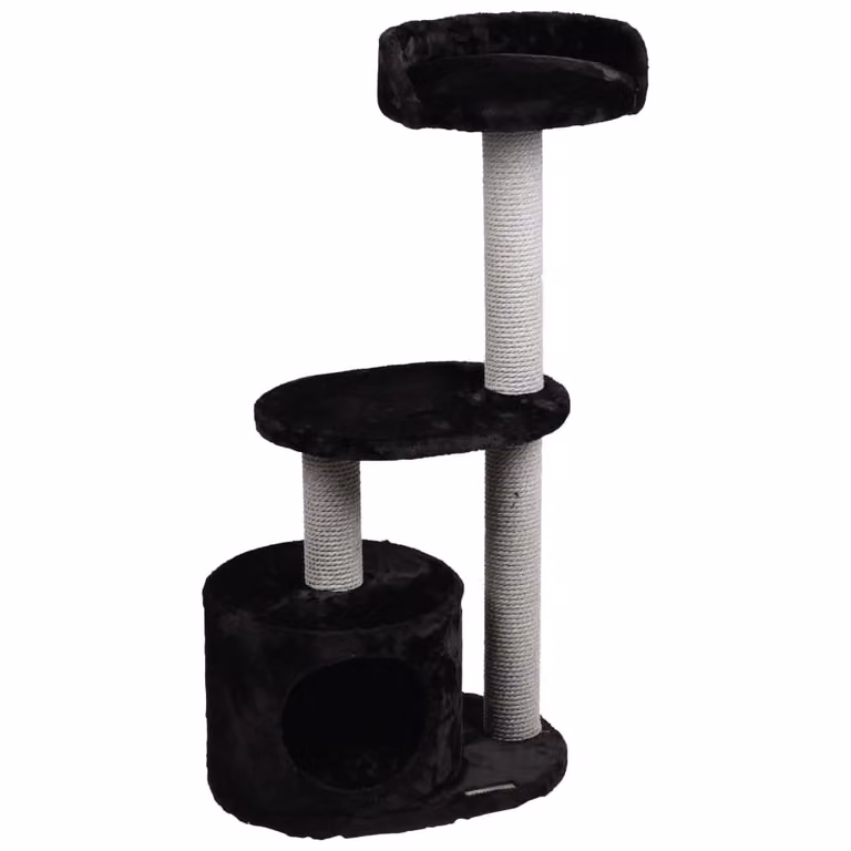 Albero per graffiare Flamingo Echo, colore nero