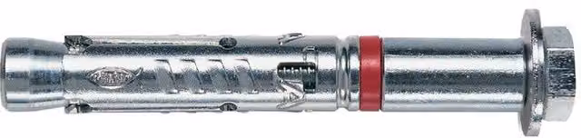 Set di 50 tasselli Ta M T S 8 con vite e distanziale Fischer in acciaio inossidabile color argento
