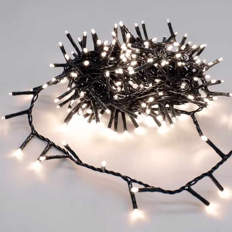 Luci natalizie 80 LED - bianco (freddo) - SENZA TIMER