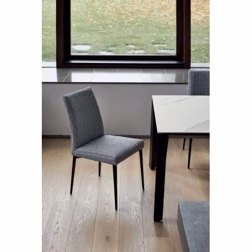 Sedia Mila imbottita moderna Bontempi Casa