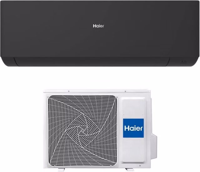 Condizionatore Split Haier Expert Black 9000 Btu AS25XCAHRA-MB R-32 con Wi-Fi Integrato Nero Classe Energetica A+++