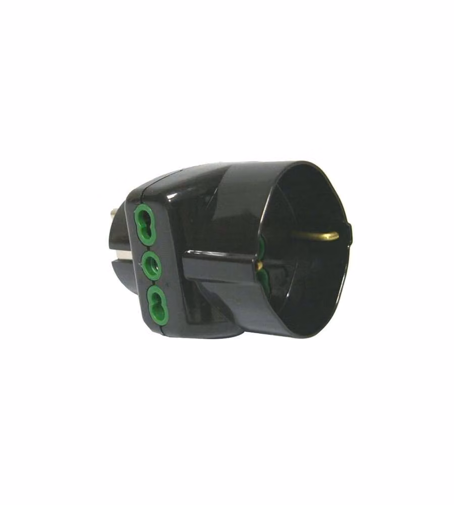 Adattatore Triplo Sk 16A+T Sk Nero       82231 Fme